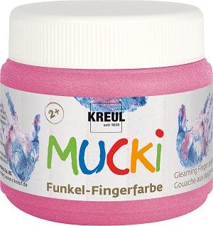 Mucki Funkel Fingerfarbe Fingermalfarbe 150 ml