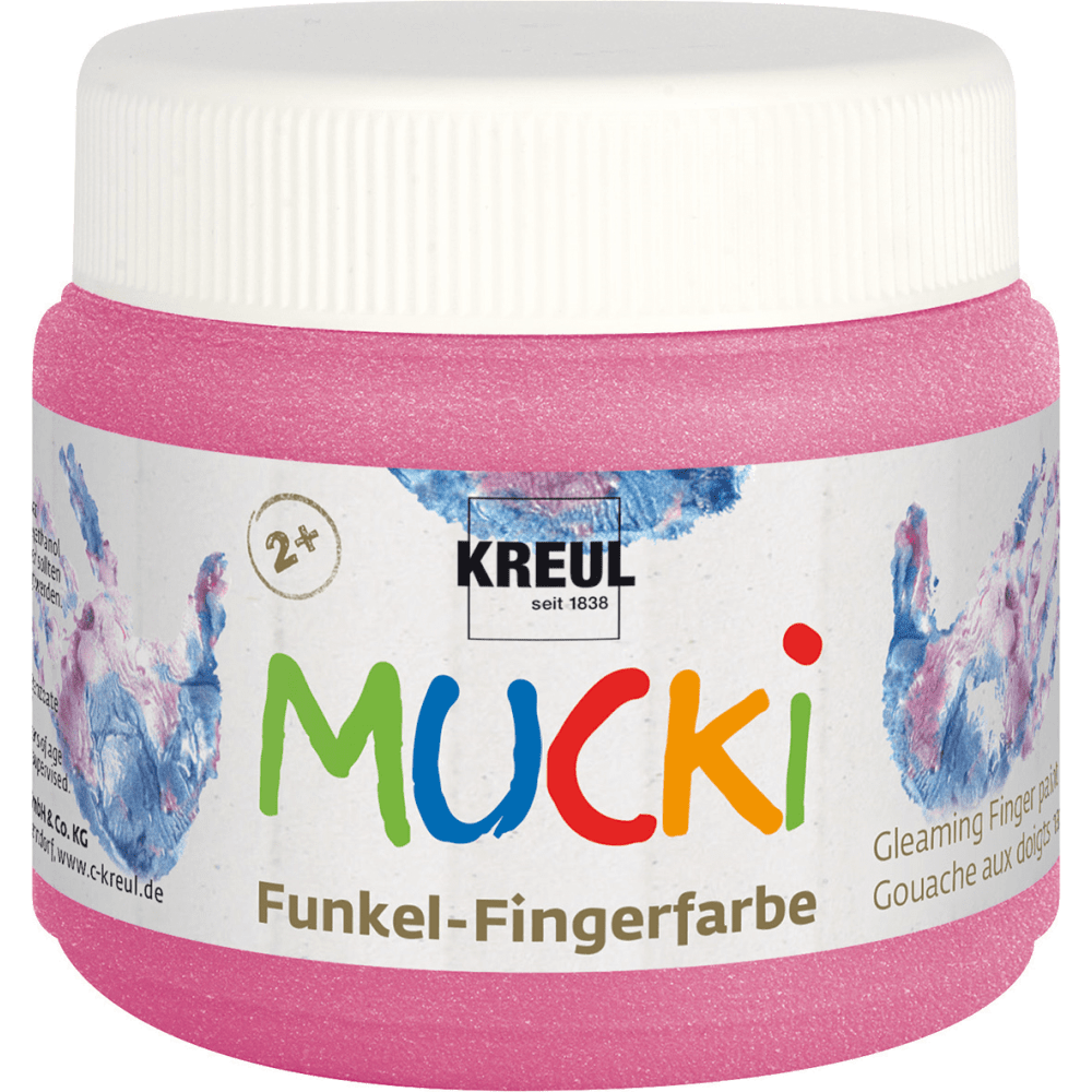 Kreul Mucki Funkel Fingerfarbe Fingermalfarbe 150 ml