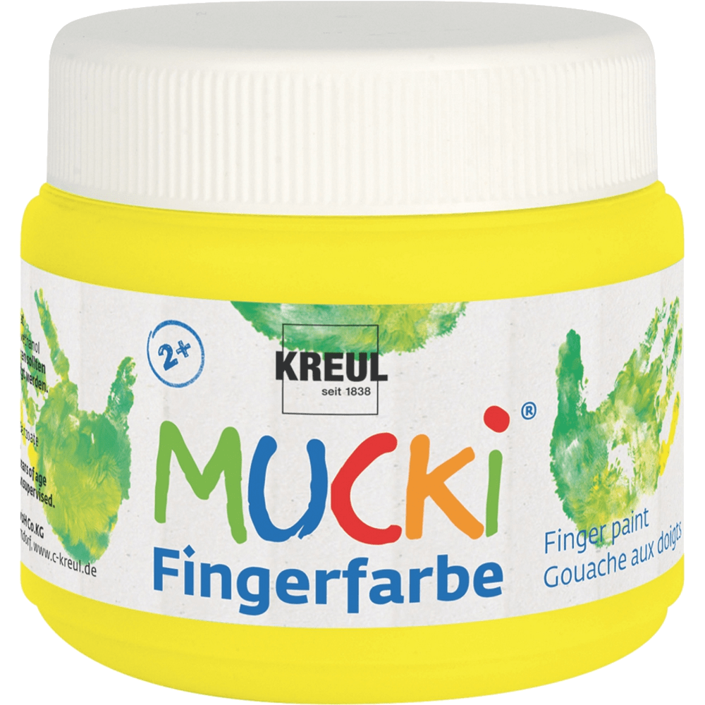 Mucki Quietsch Fingerfarbe Fingermalfarbe 150 ml