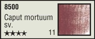 Nr. 11 Caput Mortuum hell