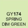 GY174 Spring Dim Green
