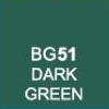 BG51 Dark Green