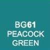 BG61 Peacock Green