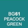 BG61 Peacock Green