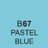 B67 Pastel Blue