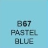 B67 Pastel Blue