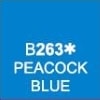 B263 Peacock Blue