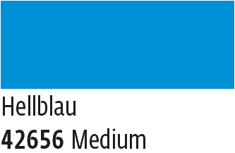 Kreul Porzellanmaler Glasmalstift - Hellblau Medium