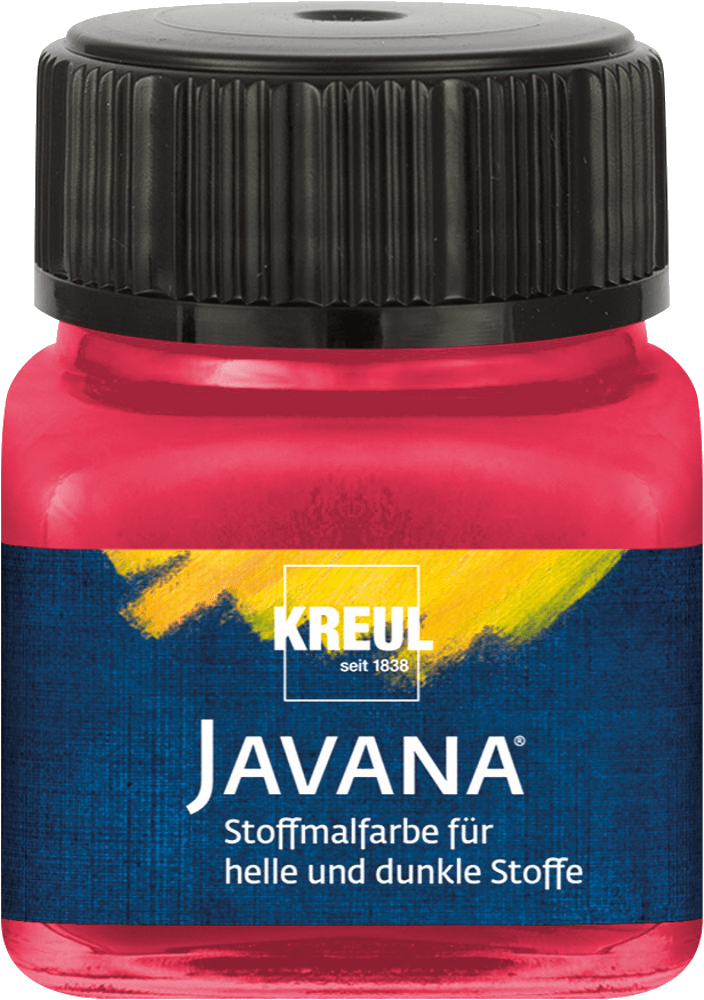 Kreul Stoffmaldfarbe Textilfarbe 20ml für helle & dunkle Stoffe