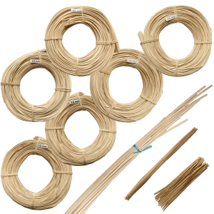 Peddigrohr natur Peddig Flechtmaterial Korbflechtmaterial