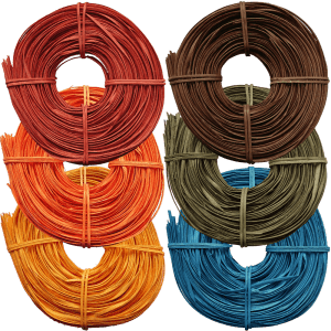 Peddigschiene farbig Peddig Schiene Flechtmaterial Korbflechtmaterial