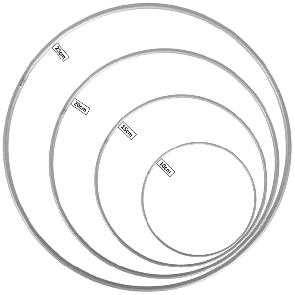 Traumfänger Drahtringe Silber