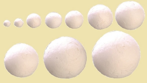 Wattekugeln