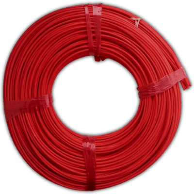 Peddigrohr Flechtmaterial Rot, Ø 2,0mm, 250g Rolle