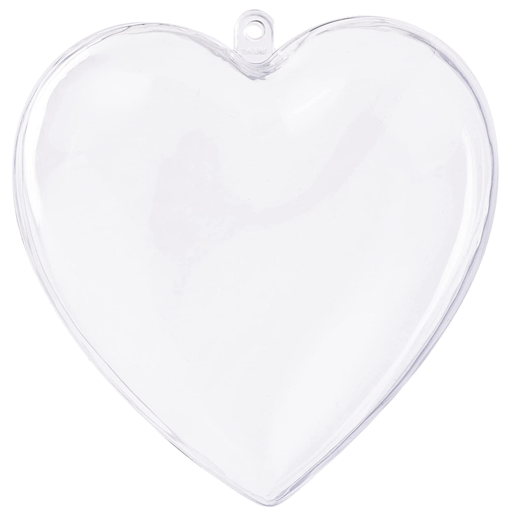 teilbare Acrylform / Kunststoffform Herz