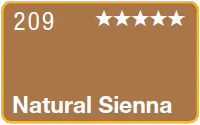 Gioconda Pastellkreidestift Nr.209 Natural Sienna
